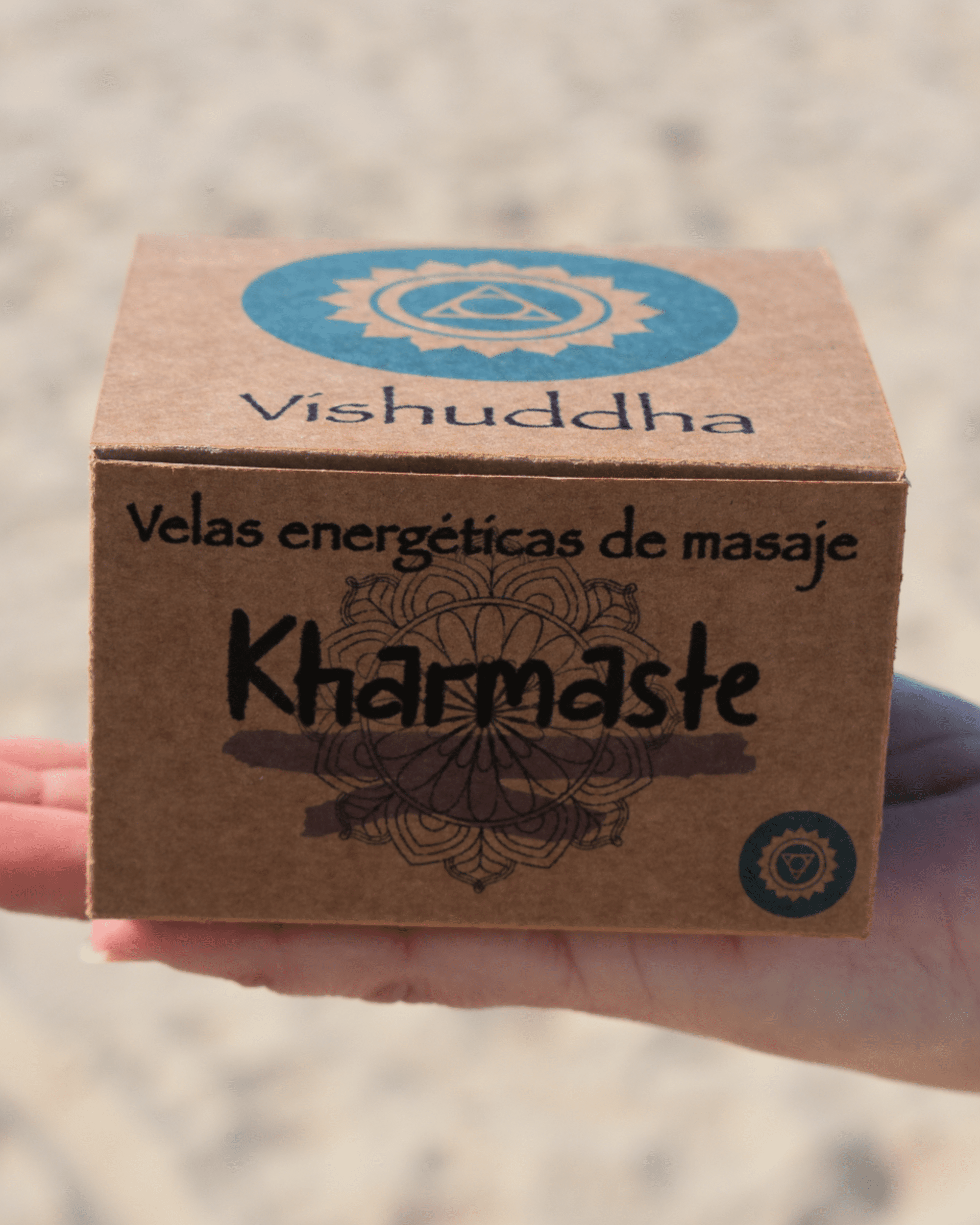 Vela de masaje Vishudha. Quinto Chakra. Garganta - 3