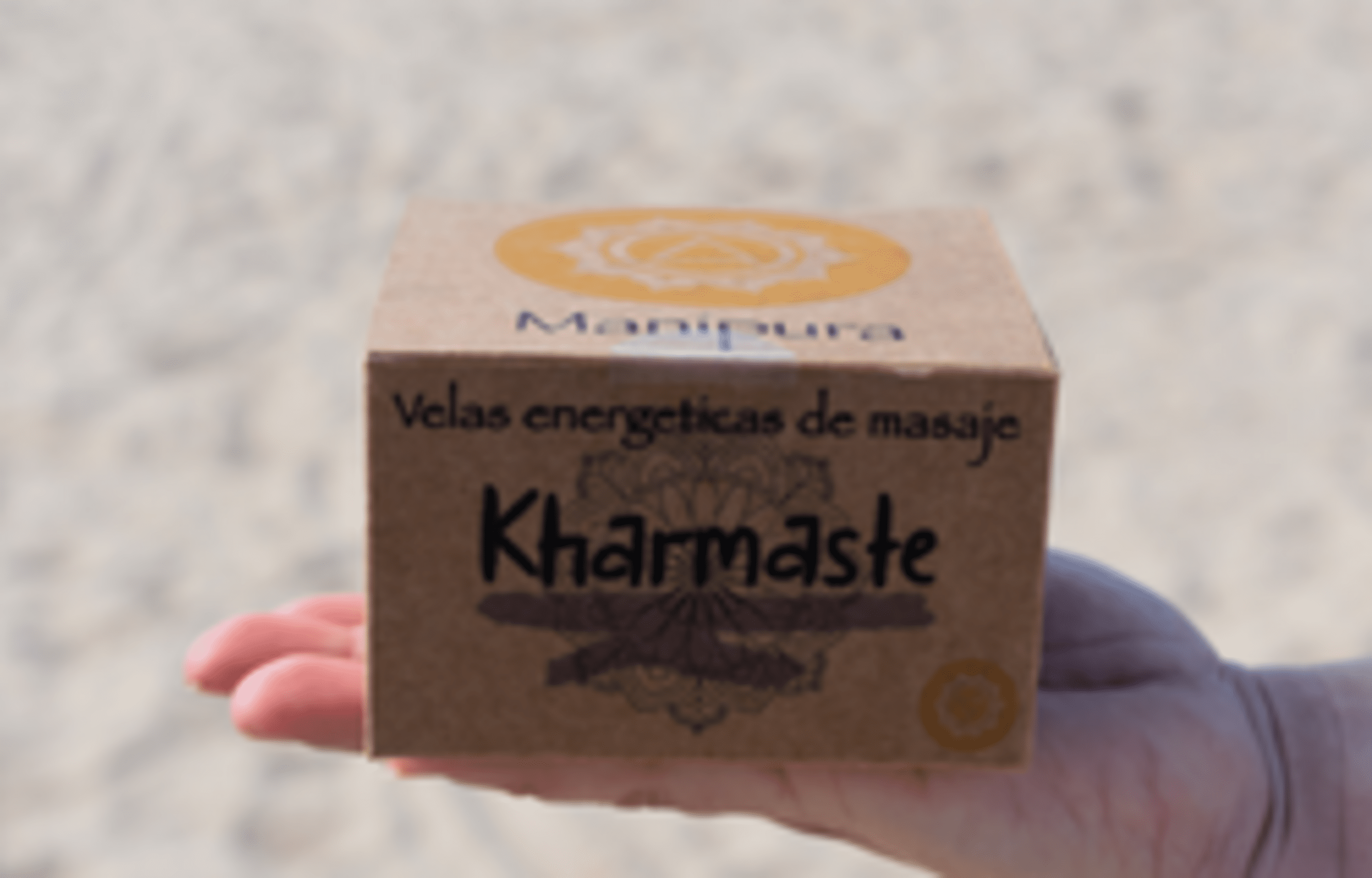 Vela de masaje Manipura. Tercer Chakra. Plexo Solar - 3