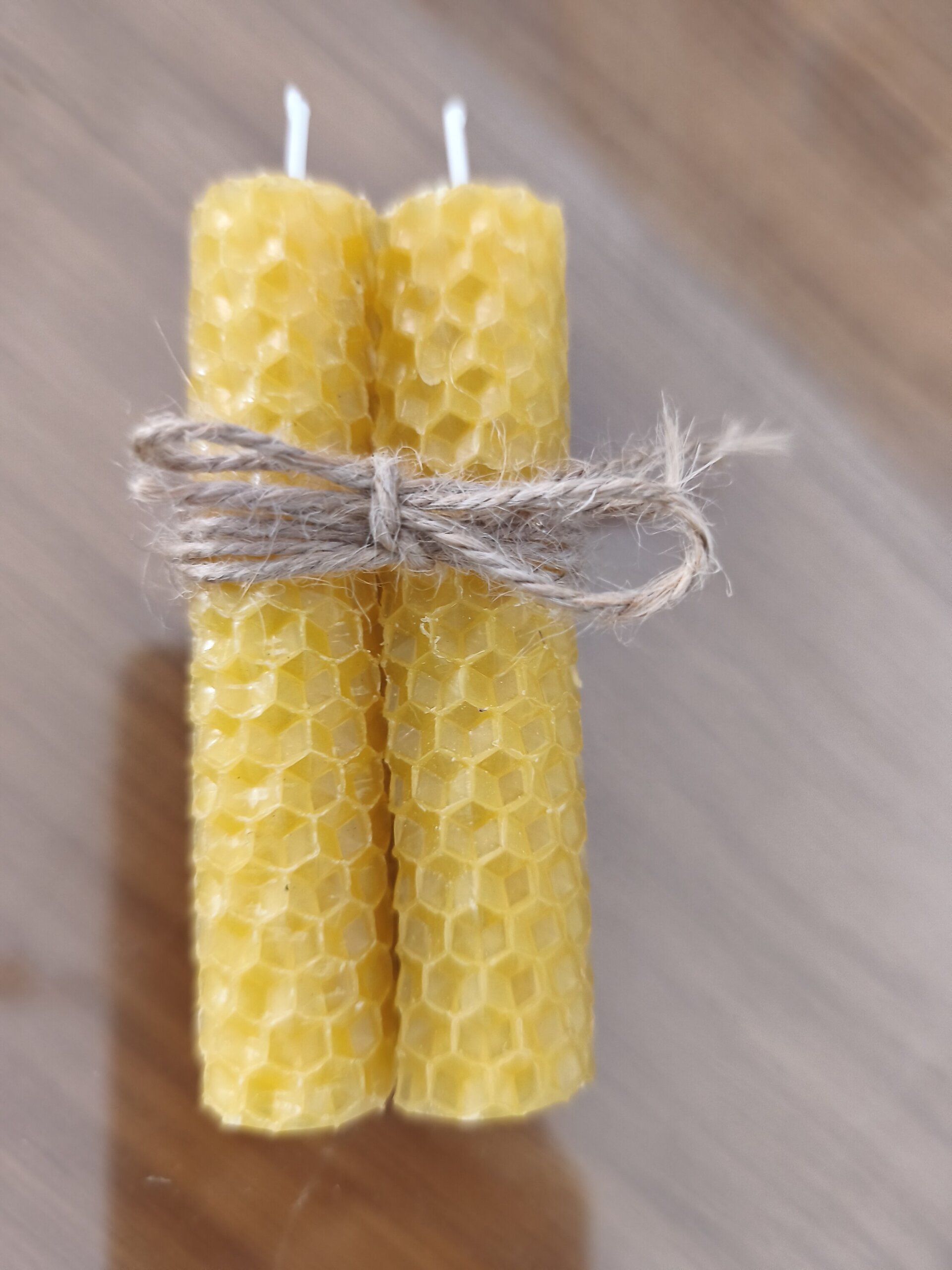 Pack 2 Velas de Miel Artesanales - 1