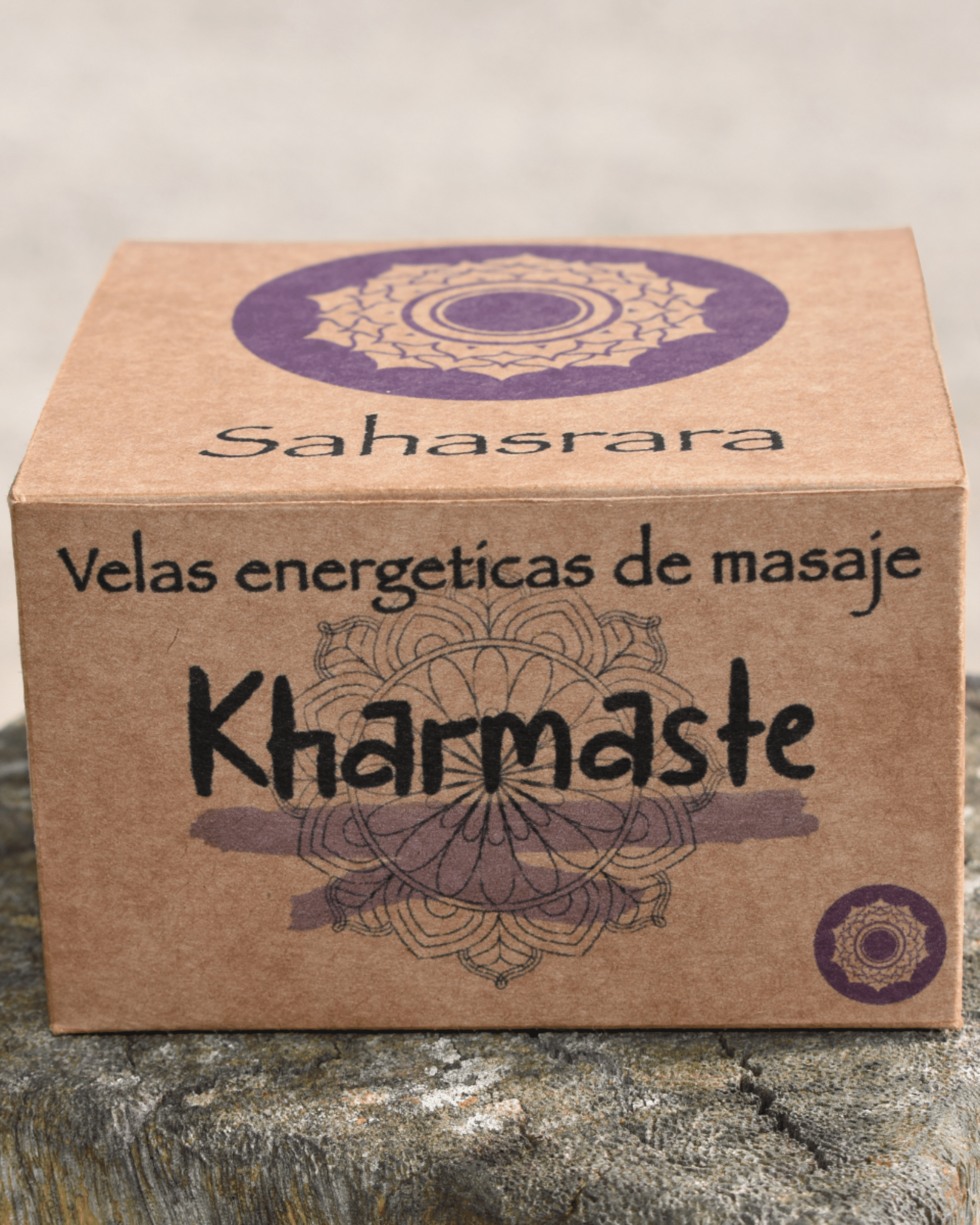 Vela de masaje Sahasrara. Séptimo Chakra. Corona - 2