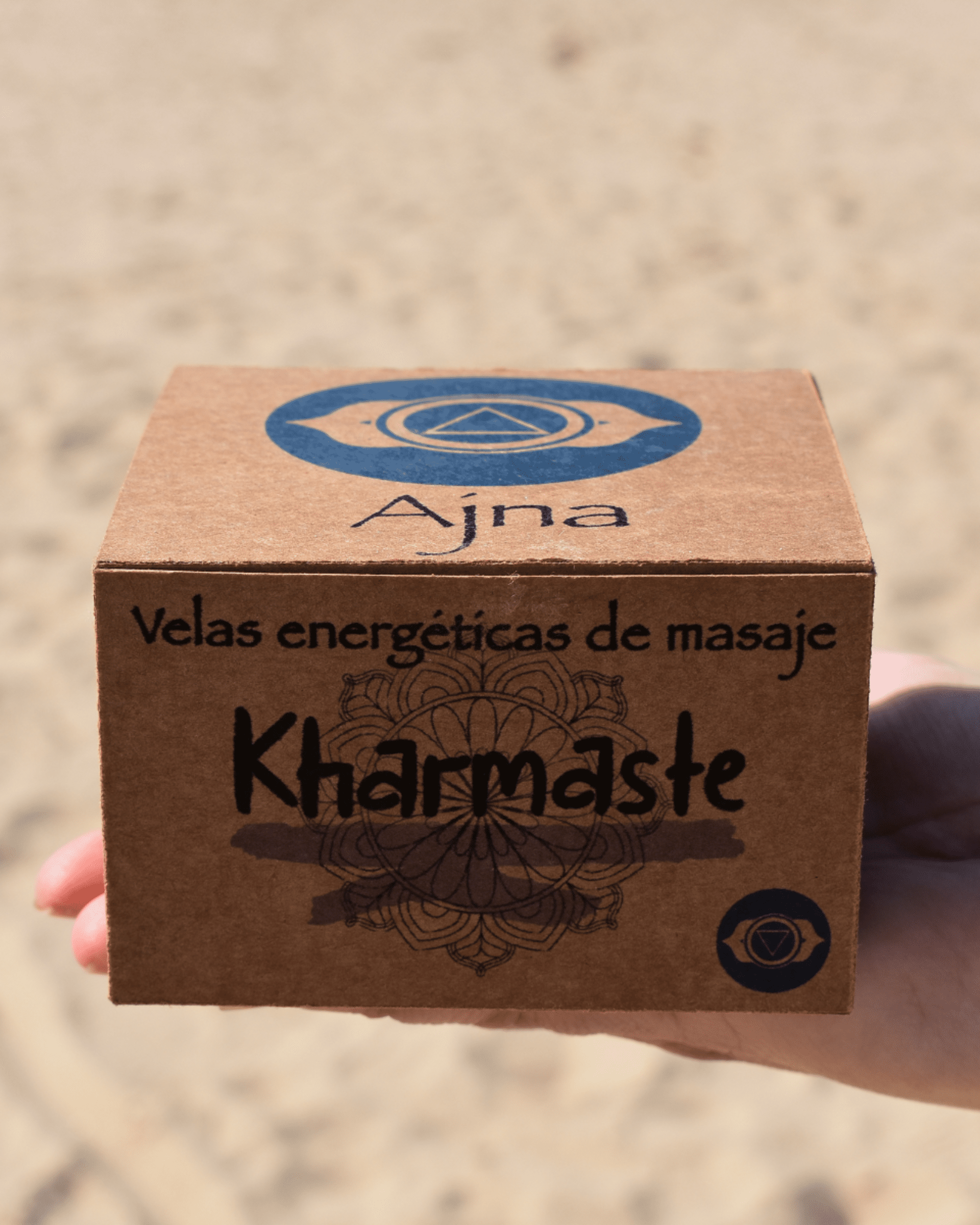 Vela de masaje Ajna. Sexto Chakra. Tercer Ojo - 3