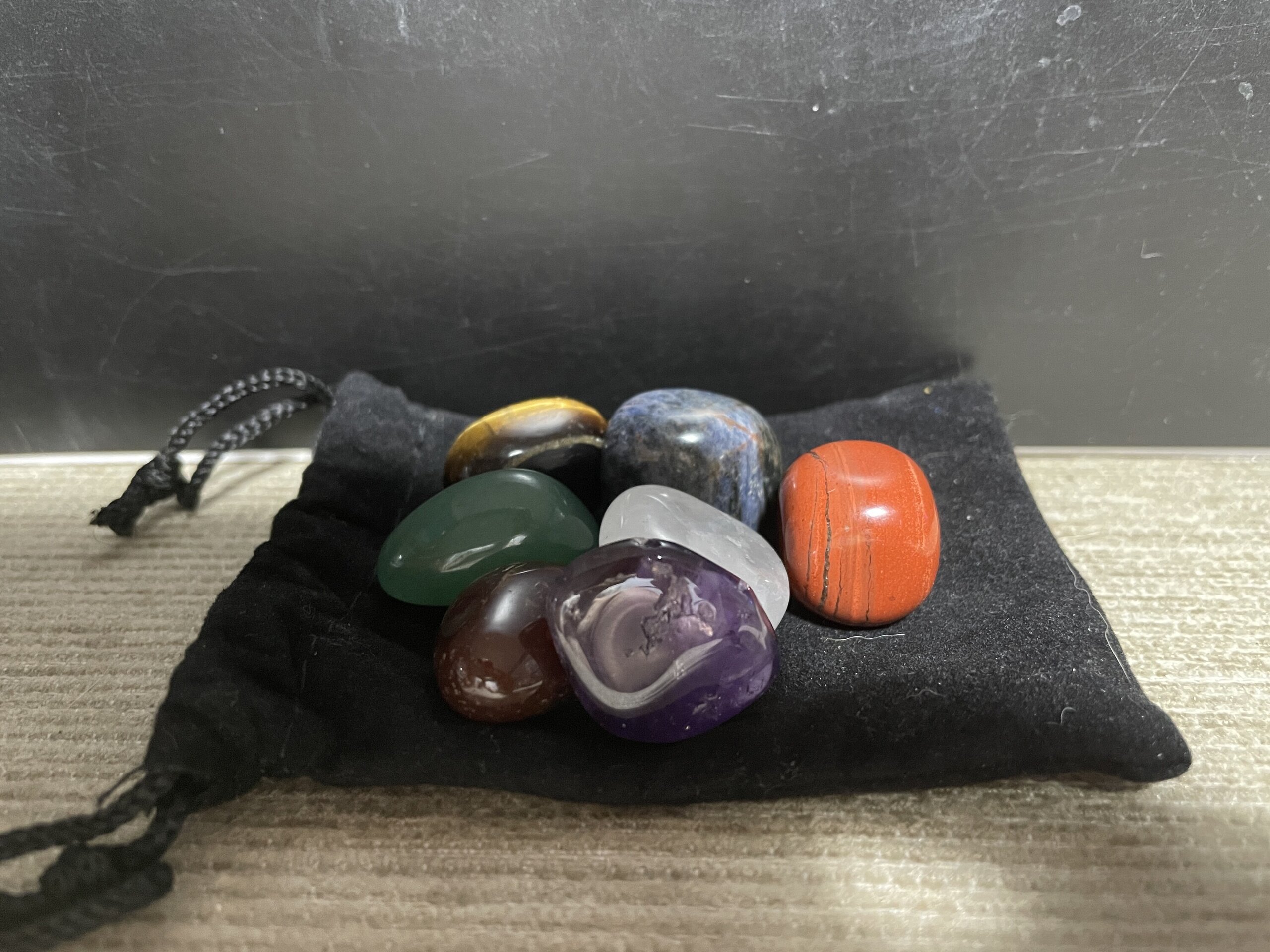 Bolsa de piedras 7 chakras - 2